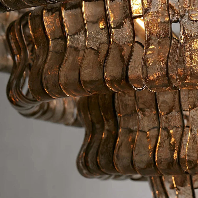 Murano Hook Glass Chandelier