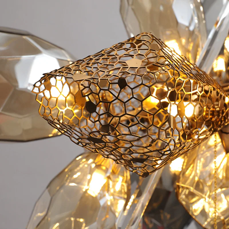 Modern Wine Glass Chandelier