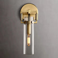 Machinist Glass Cylinder Sconce