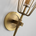 Clear Tapered Wall Lamp