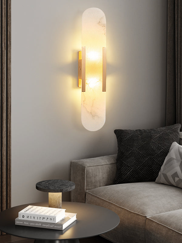Marble Slab Wall Lamp