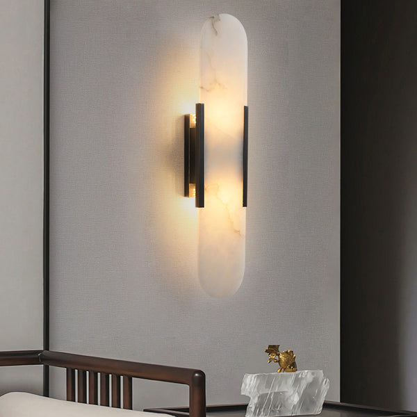 Marble Slab Wall Lamp