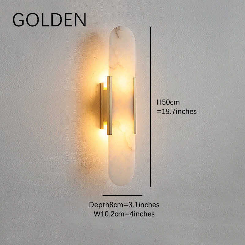 Marble Slab Wall Lamp