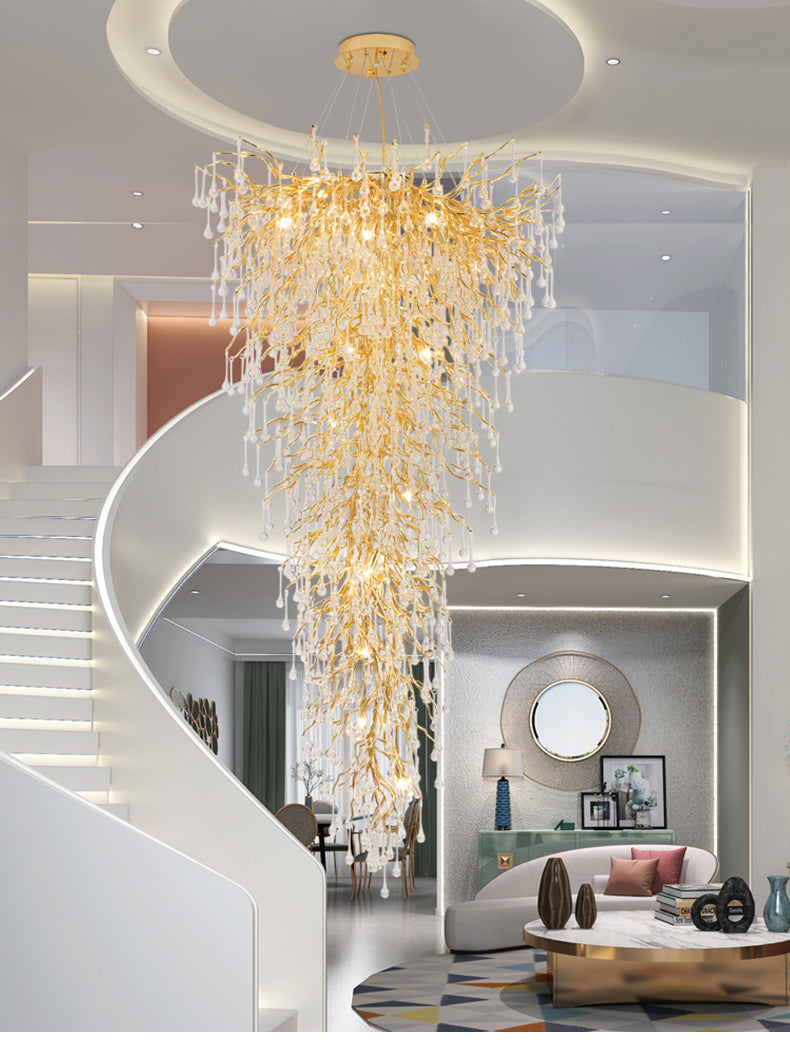 Branch Ice Sculpture Chandelier