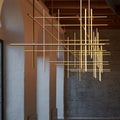 Minimalist Linear Combination Lamp