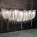 Entrance Aluminum Chain Chandelier