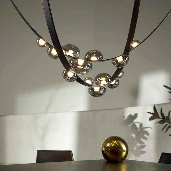 Italian Design Belt Pendant Light