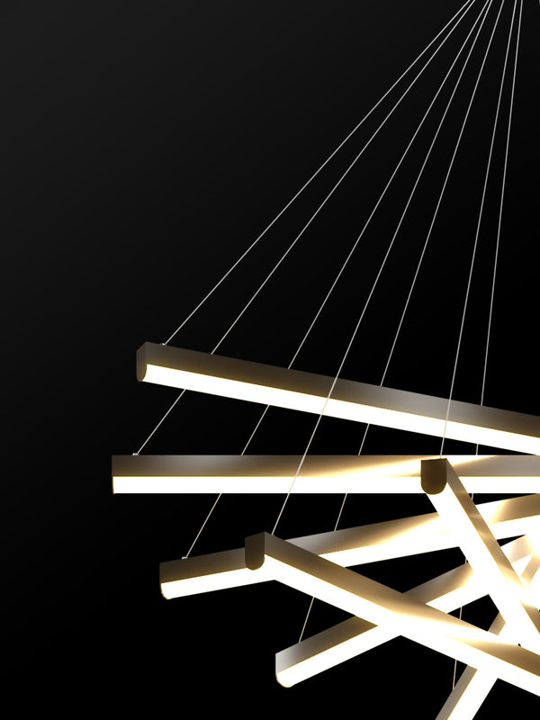 Modern String Puppet Pendant Light
