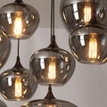 Smoke Gray Island Pendant Lights