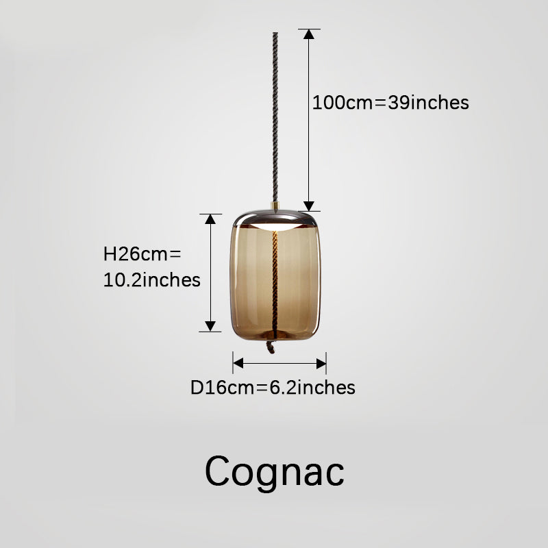 American Island Glass Pendant Light