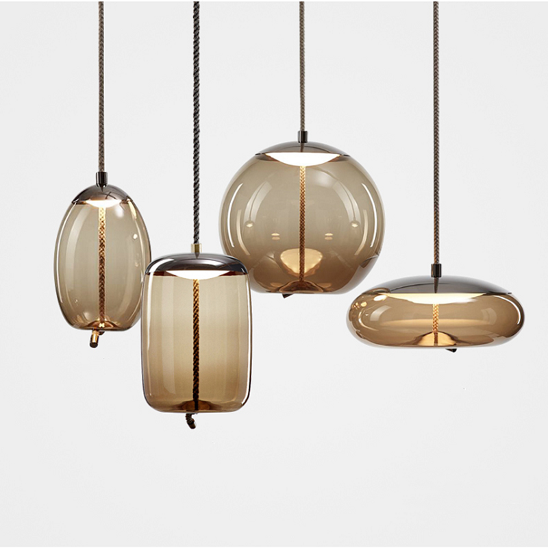 American Island Glass Pendant Light