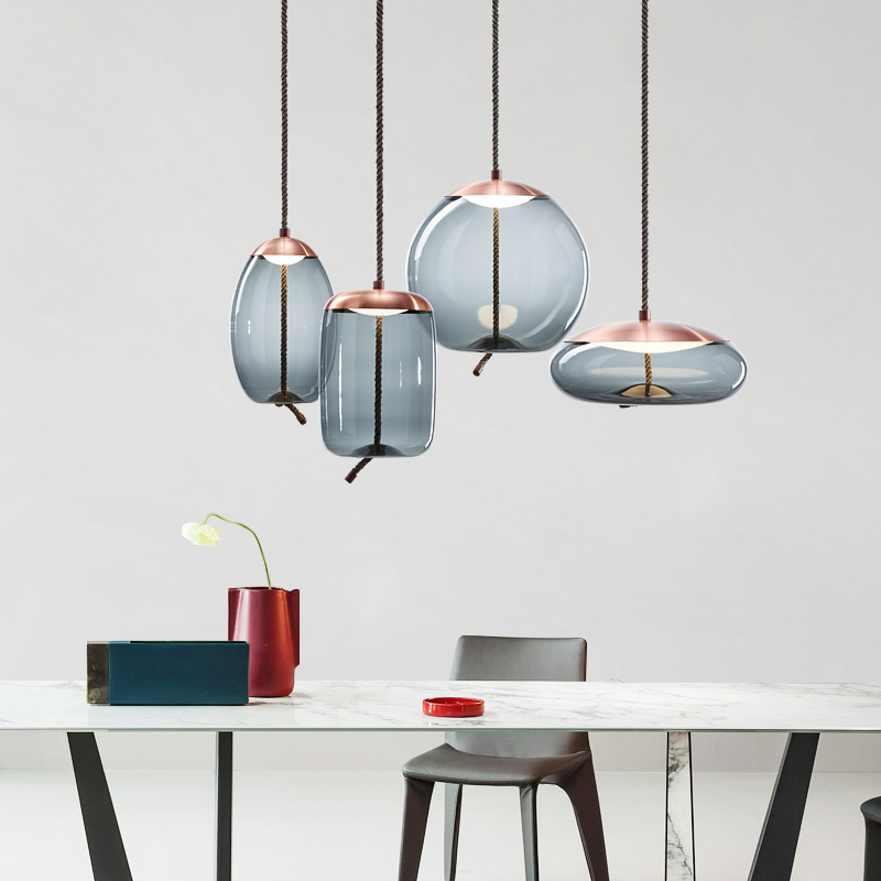 American Island Glass Pendant Light