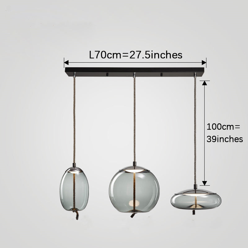 American Island Glass Pendant Light