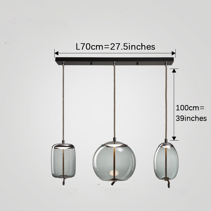 American Island Glass Pendant Light
