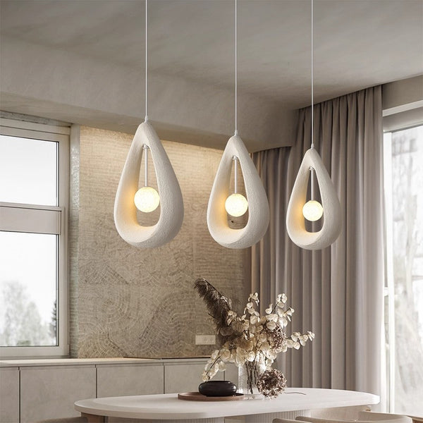 Wabi Sabi Water Drop Pendant Light