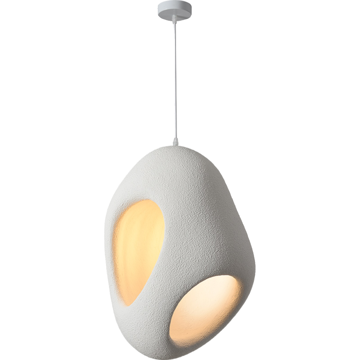 Wabi-sabi Ghost Face Pendant Light