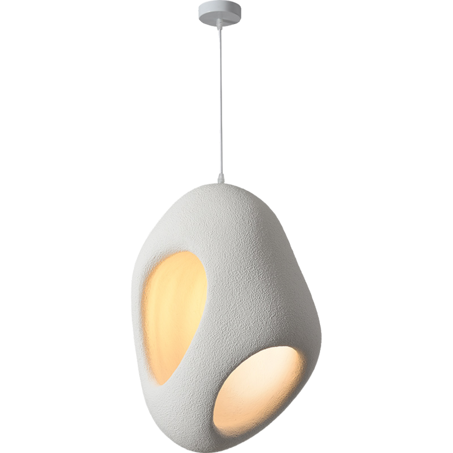 Wabi-sabi Ghost Face Pendant Light