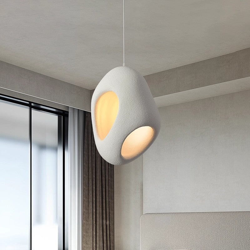 Wabi-sabi Ghost Face Pendant Light