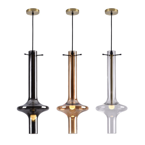 Glass Horn Pendant Lamp