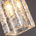 Ice Cube Brass Pendant Light