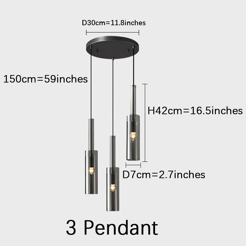 Crystal Bulb Island Pendant Light