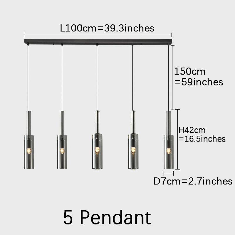 Crystal Bulb Island Pendant Light