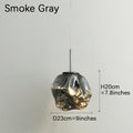 Colored Glass Pendant Light