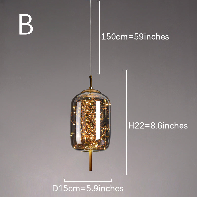 Lucky Bag Combination Pendant Light
