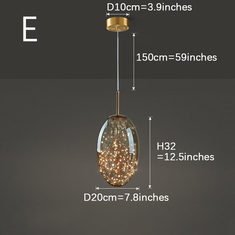 Lucky Bag Combination Pendant Light