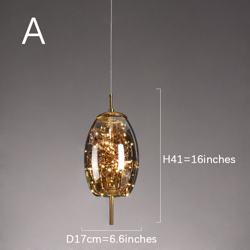 Lucky Bag Combination Pendant Light