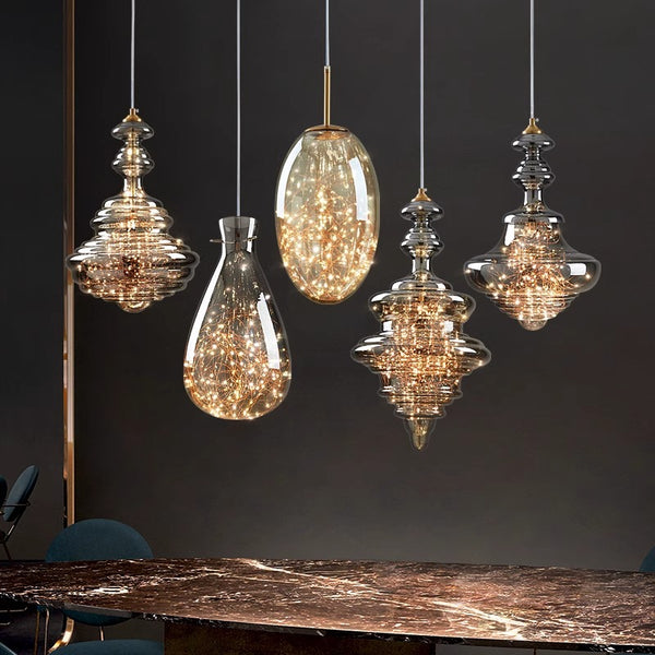 Lucky Bag Combination Pendant Light