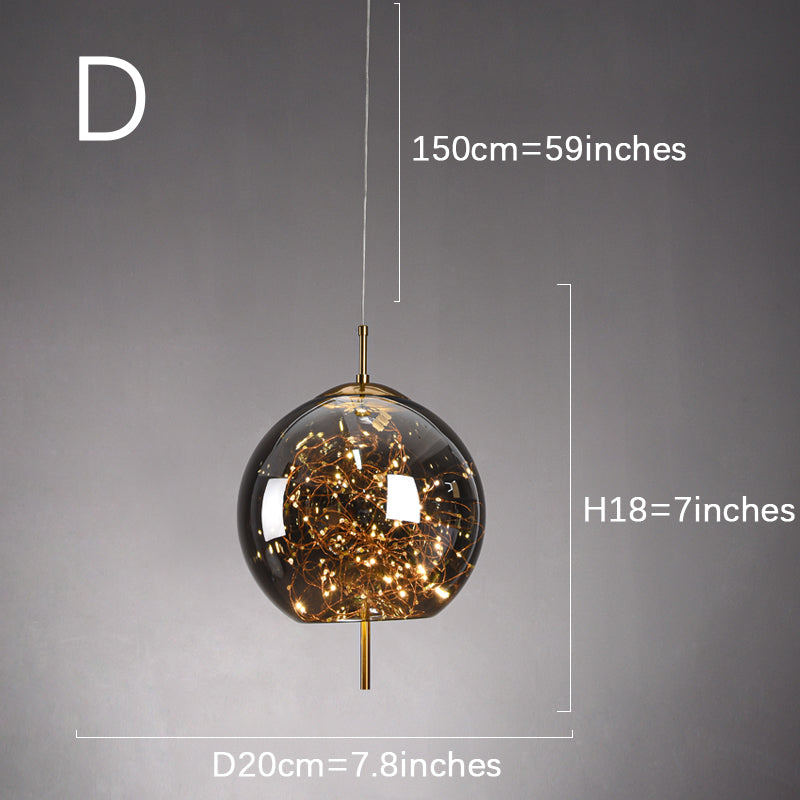 Lucky Bag Combination Pendant Light