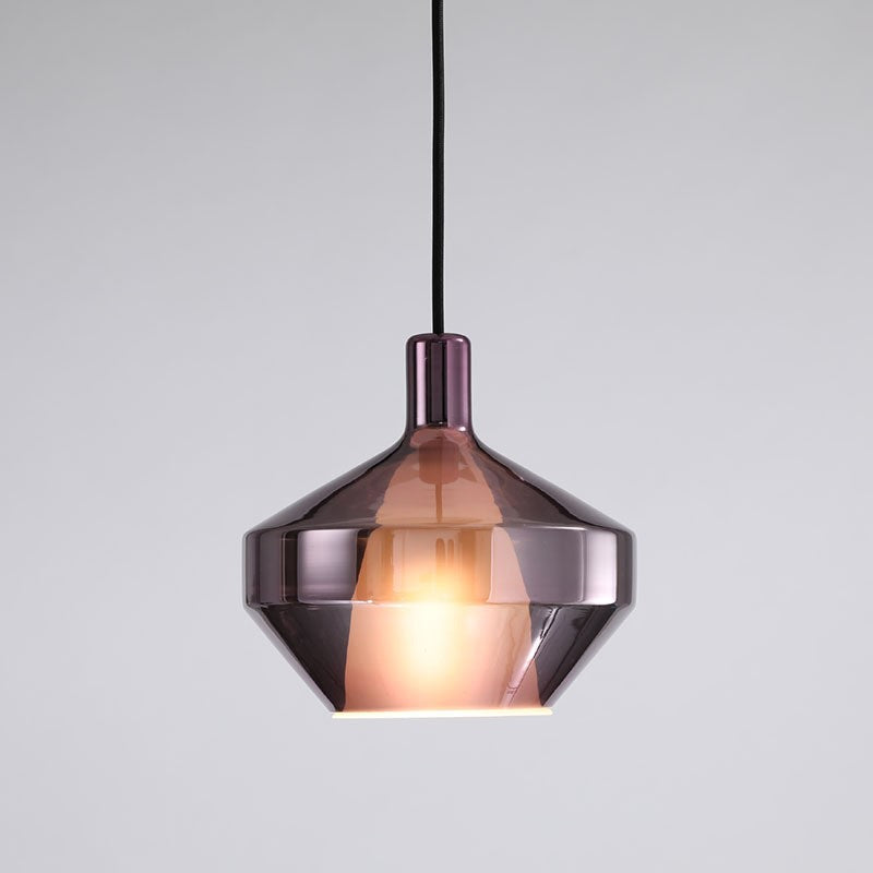 Gemstone Glass Pendant Light