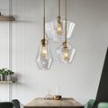Smoke Gray Bucket Glass Lamp