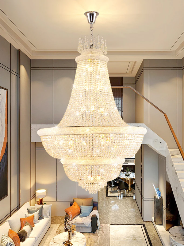 Chrome Wedding Chandelier