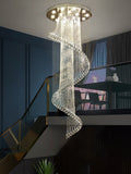 Spiral Waterfall Crystal Light