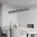 Smoke Grey Ball Pendant Light