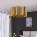 Stainless Steel Tube Chandelier