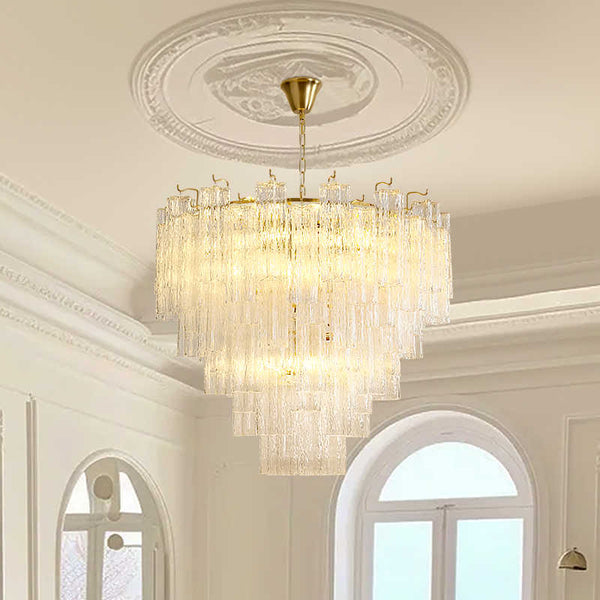 Murano Star Fruit Glass Chandelier