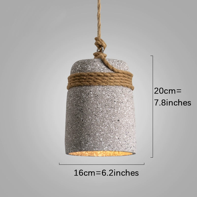 Yellow Travertine Terrazzo Lamp