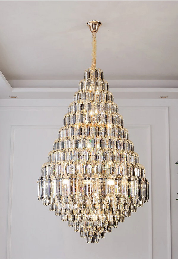 Loft Large Crystal Chandelier