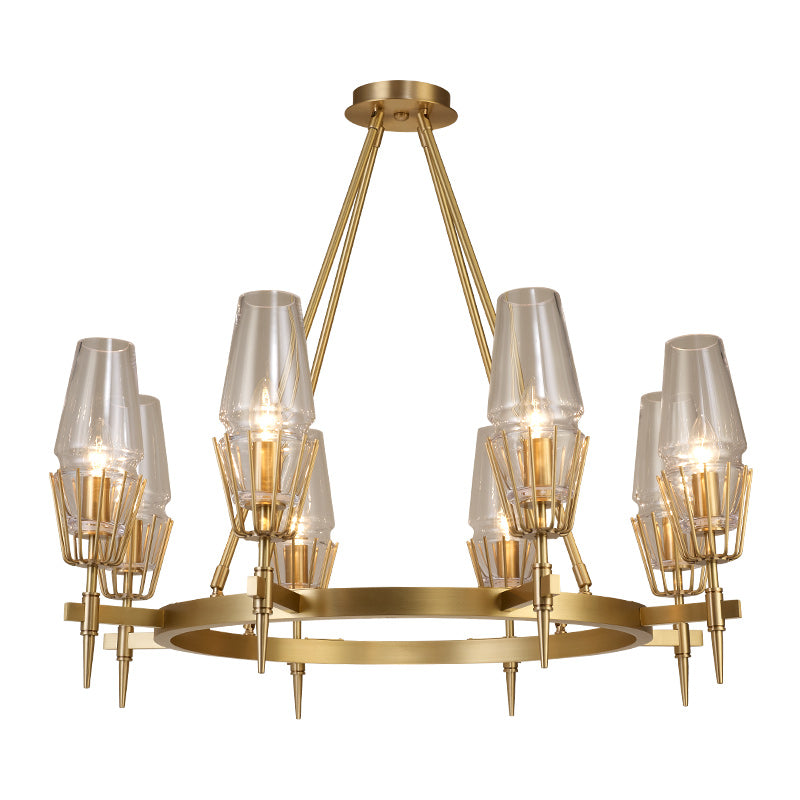 Dining Room Wine Glass Chandelier