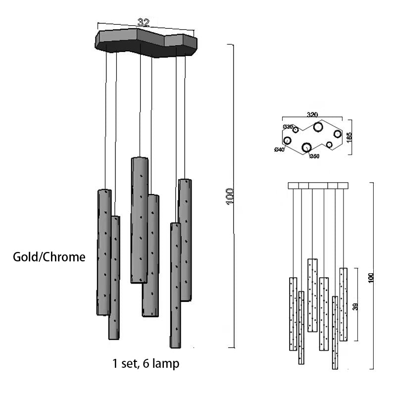 Stainless Steel Island Light