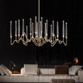 Modern Crystal Candle Chandelier