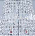 Romantic Wedding Chrome Chandelier