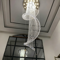 Spiral Waterfall Crystal Light