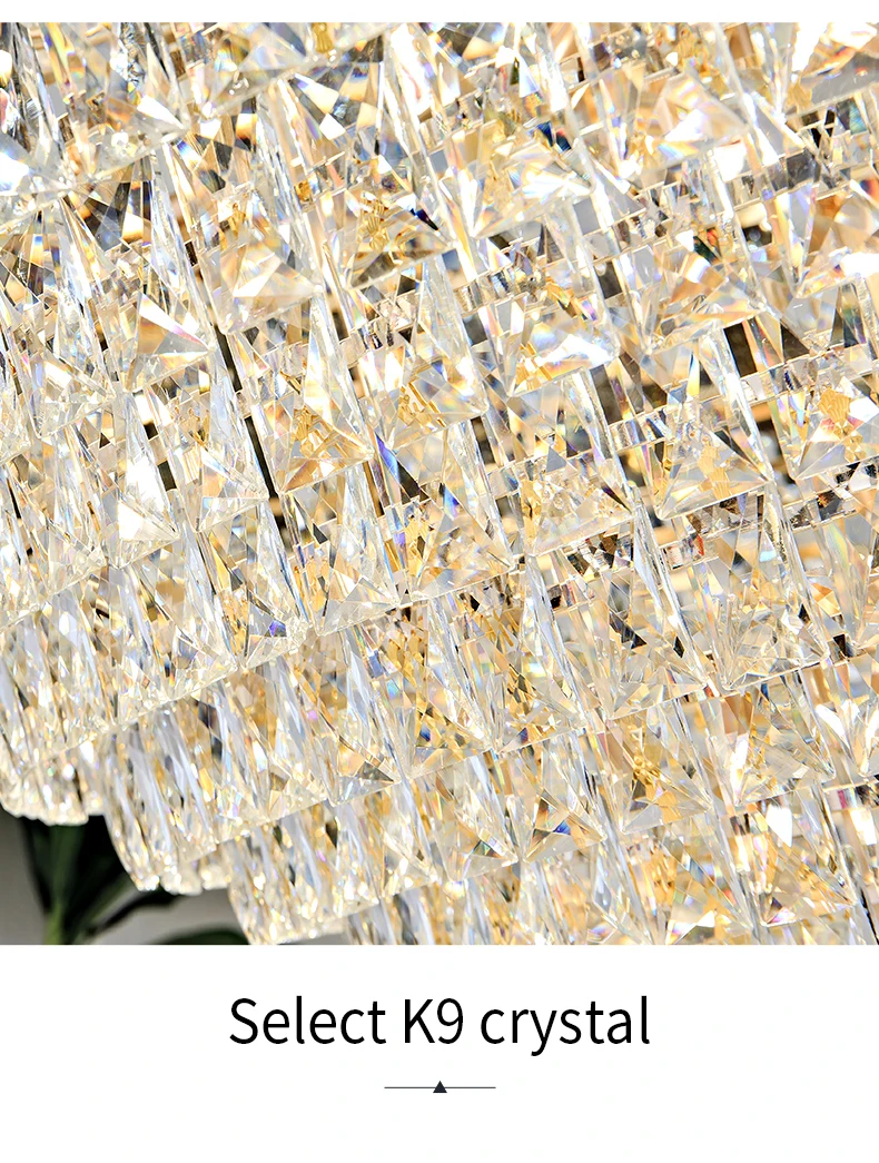 Duplex Smoke gray Chandelier