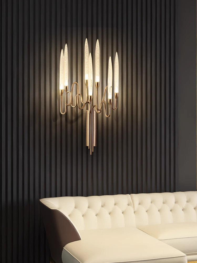 Modern Crystal Candle Chandelier