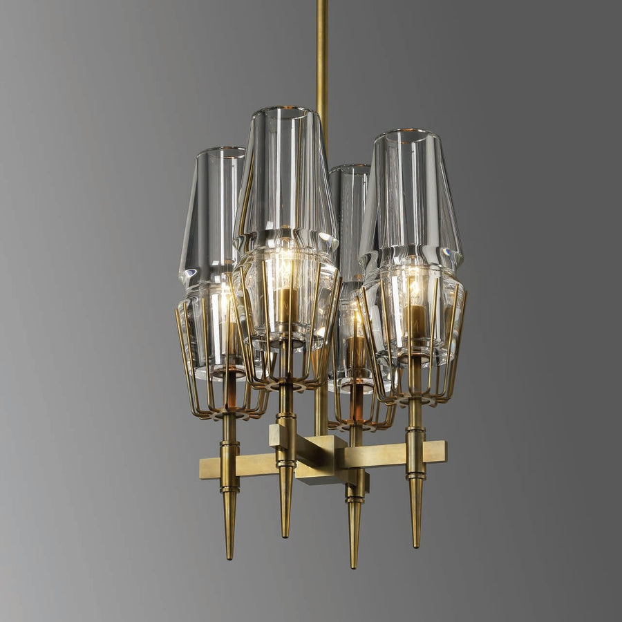 Dining Room Wine Glass Chandelier