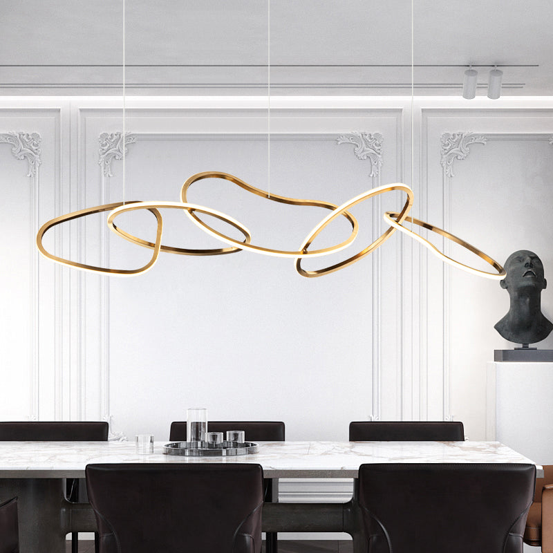Peas 5 Rings Hanging Chandelier
